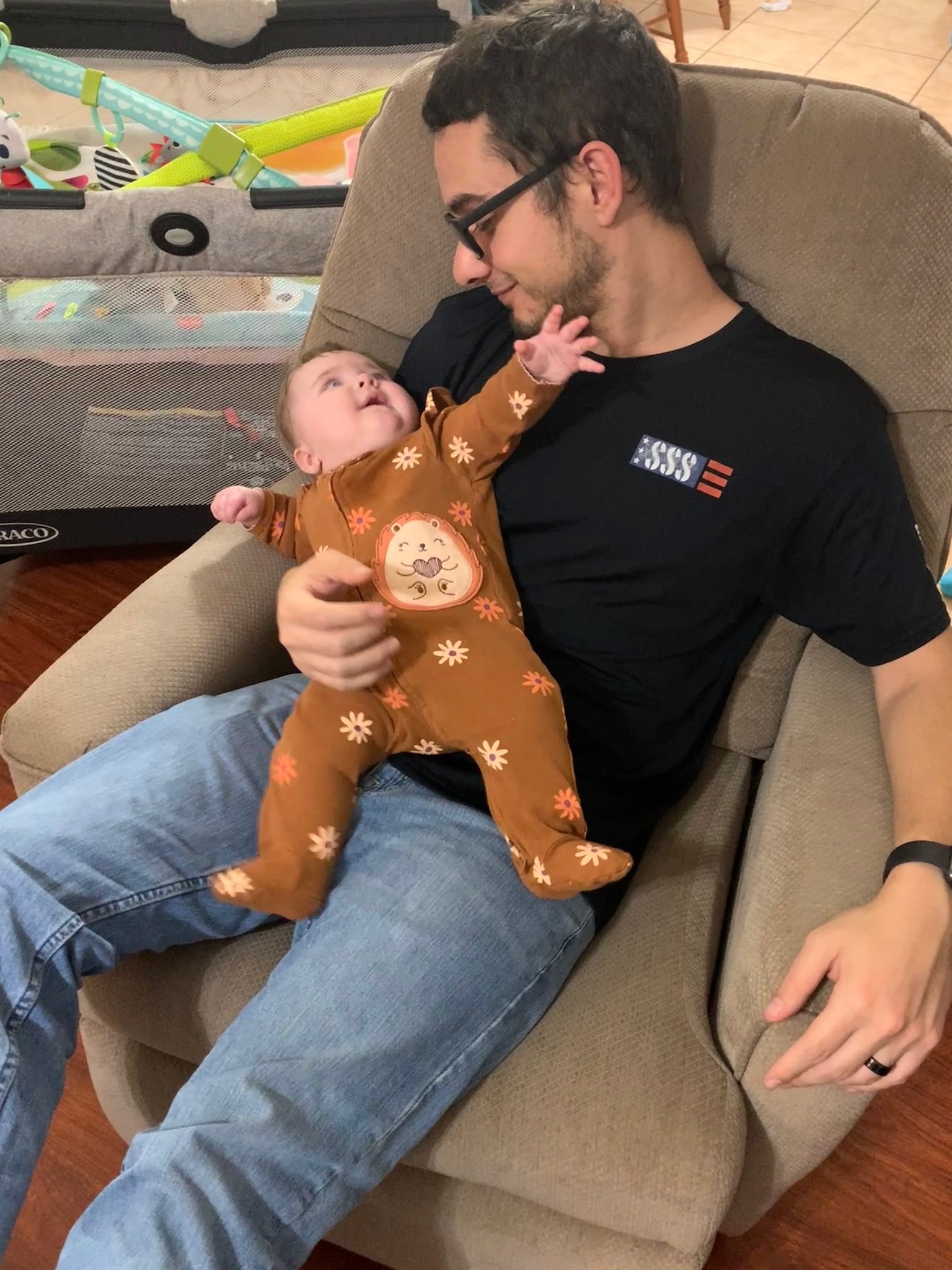 Family moment.